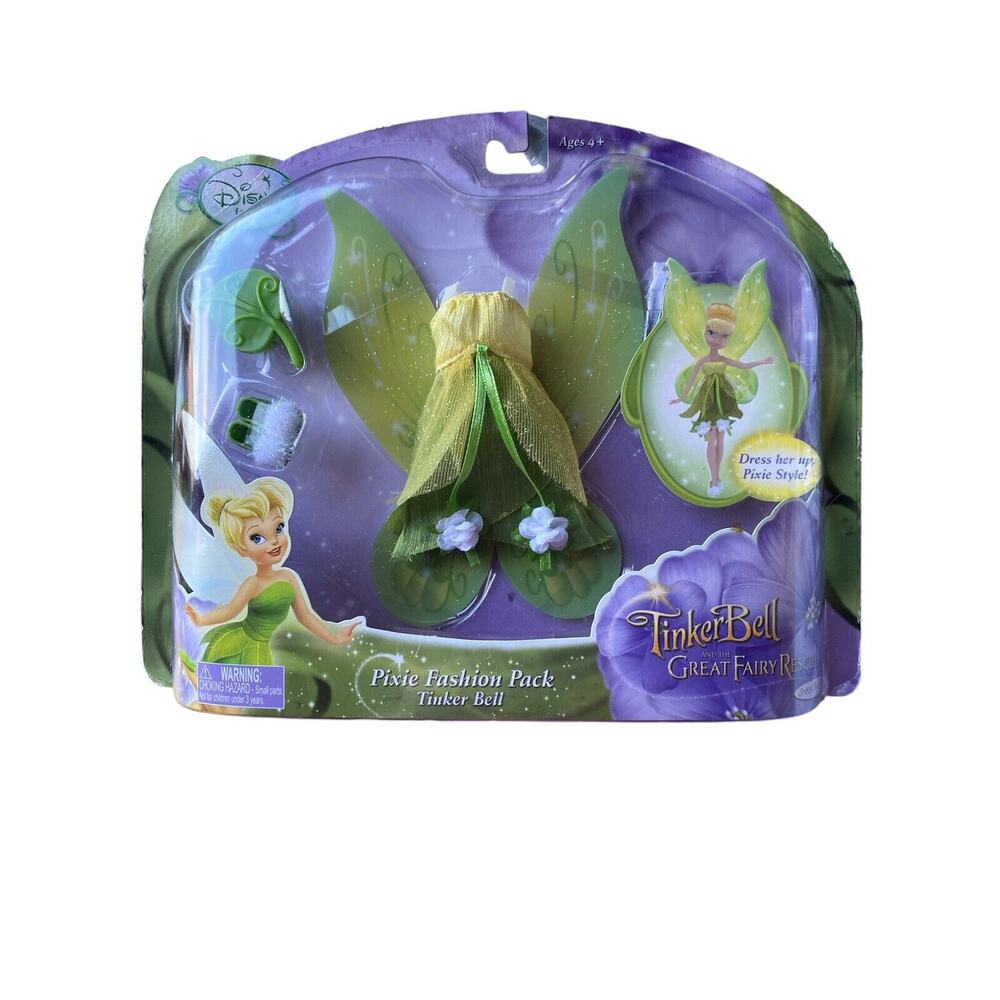 Disney TinkerBell TinkerBell Great Fairy Rescue Pixie Fashion Pack 2010 - New